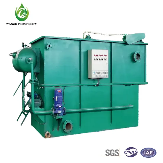 Flotation mit gelöster Luft zur Tss-Entfernung aus Abwasser wurde verbessert