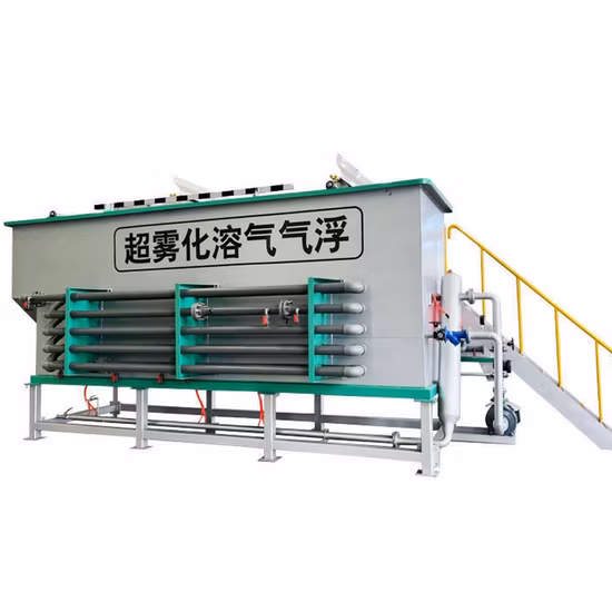 Färbende Wasseraufbereitungsmaschine, Flotation mit gelöster Luft für Kläranlage